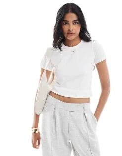 JJXX Baby T-shirt In White For Women Bright White